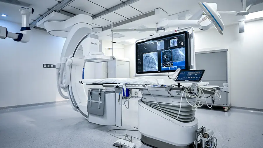 Medical equipment at Hospital Angeles Valle Oriente