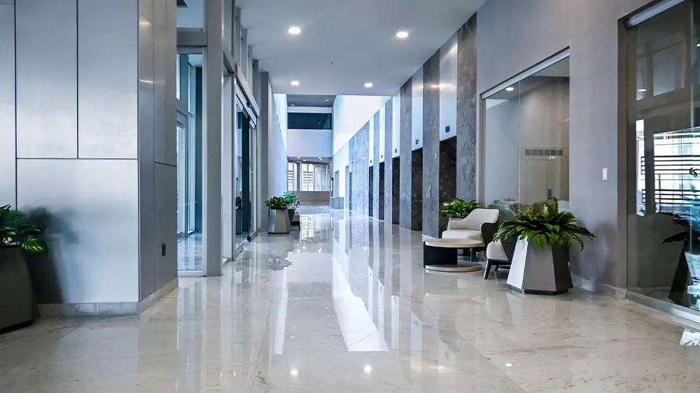 Lobby of Hospital Angeles Valle Oriente
